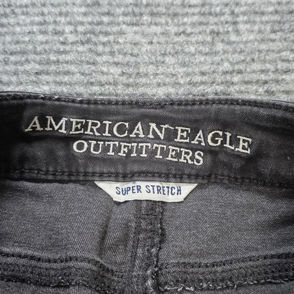 American‎ Eagle Super Stretch Jegging Skinny Jeans Women's Size 00 Regular Black
